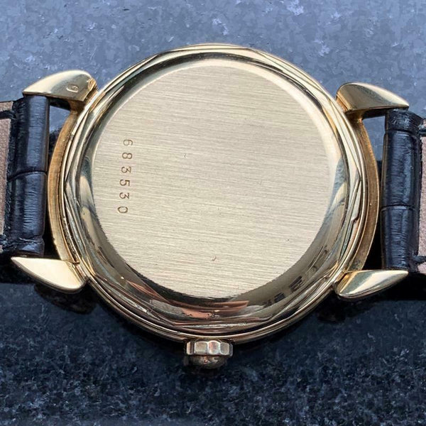 ULYSSE NARDIN Men's 18kt Solid Gold Automatic Dress Watch, c.1960s Swiss