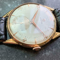 OMEGA Men's 18K Rose Gold cal.265 Hand-Wound Dress Watch, c.1950s Swiss