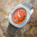 Tropical Star Florida Swiss Automatic Stainless Steel Men's Rare 1960s Watch