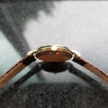 PIAGET Ladies Classique 18K Gold Tiger's Eye ref.9802 c.1980s Swiss Luxury