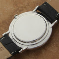 Longines Swiss Made 18k White Gold 1960s Automatic Diamond Bezel 32mm Watch