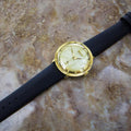 Precimax Swiss Made Gold Plated Manual Dress Watch For Men Circa 1960s