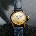 ROLEX Ladies 18K Gold Oyster Perpetual 6618 Automatic c.1963 Swiss Luxury