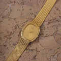 Elgin Swiss Made 1980s Mens Luxury Gold Plated Men's Quartz Dress Watch