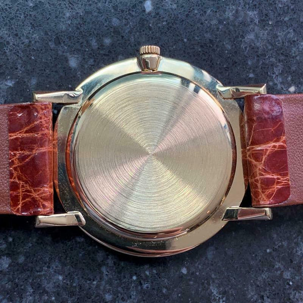 PIAGET Men's Midsize 18k Gold cal.9P Hand-Wind, c.1970s Swiss Luxury