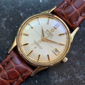 OMEGA Men's 18K Gold Constellation Calendar Automatic w/Date c.1960s Swiss