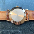 OMEGA Men's 18kt Rose Gold cal.491 Automatic Dress Watch, c.1950s Swiss