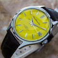 Citizen Homer Date Japanese Collectible Men's Vintage Dress Watch c1960s