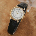 Technos Swiss Made Ladies 23mm Gold Plated Manual 1980s Luxury Dress Watch