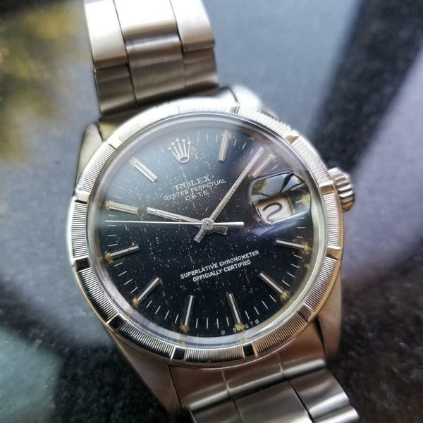 ROLEX All Original Men's Oyster Perpetual Date 1501 Automatic, c.1971