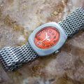 Tropical Star Florida Swiss Automatic Stainless Steel Men's Rare 1960s Watch