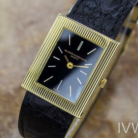 Beautiful Vacheron Constantin 18k Solid Gold Mid Size Swiss  Watch c1980