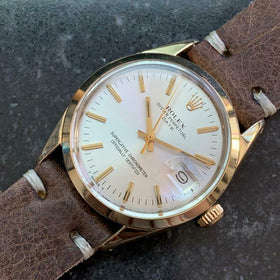 ROLEX Men's Oyster Date ref.1550 Gold-Capped Automatic, c.1973 Swiss