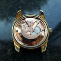 OMEGA 18K Gold Men's Seamaster Day Date Automatic c.1960s Swiss Vintage