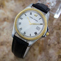 Charles Jourdan Mens Swiss Made Gold Plated Stainless S Quartz Dress Watch