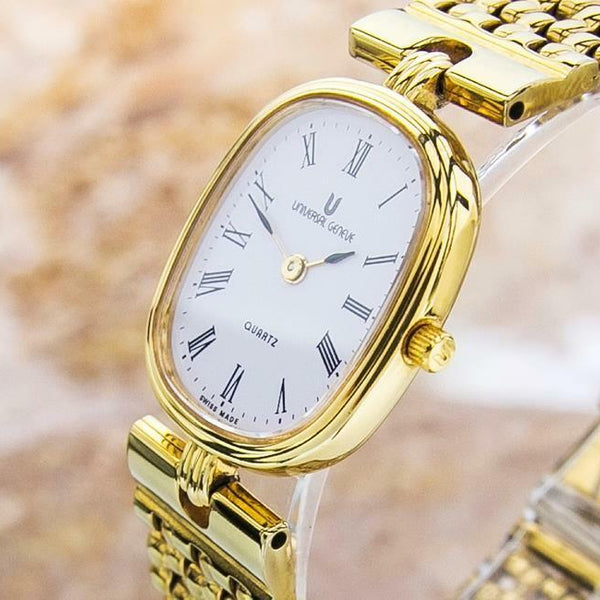 Universal Geneve Swiss Made Ladies Gold Plated Original Dress Watch C2000