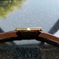 Rolex Cellini 18K Solid Gold 1974 Vintage Swiss Watch Manual on Crocodile