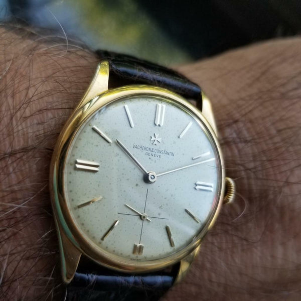 VACHERON & CONSTANTIN Men's 18K Gold Dress Watch 4066 Hand-Wind, c.1950s
