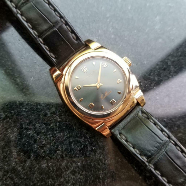 ROLEX 18K Rose Gold Ladies Cellini Cestello ref. 5310 c.1999 Swiss Luxury