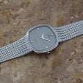 Cyma Swiss Made Unisex 1980s Quartz Luxury Stainless Steel 30mm Dress Watch