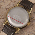 Seiko Crown Made in Japan 1960 Gold Plated Manual 35mm Men Dress Watch