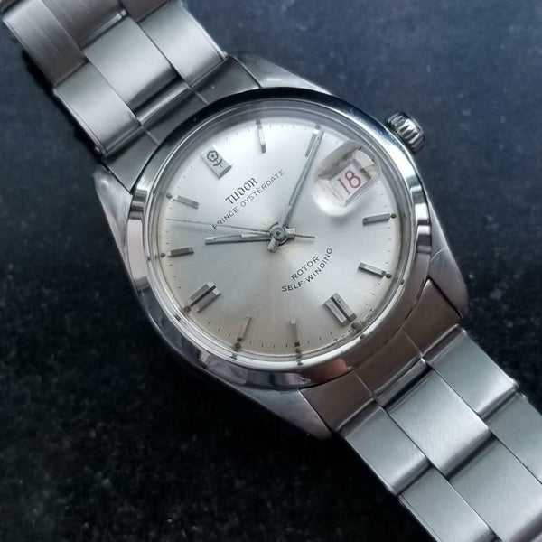 TUDOR Men's Stainless Steel Prince Oysterdate 7996 Automatic, c.1968 Swiss