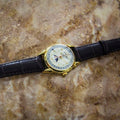 Alfa Triple Calendar and Moonphase Swiss Made Men's Rare Alfa Watch c1950s