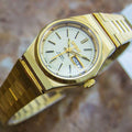 Orient Ladies Luxurious Gold Plated Automatic Luxury Dress Watch c1970