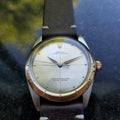 ROLEX Men's 18K and SS Oyster Perpetual 1008 Zephyr Automatic c.1967 Swiss