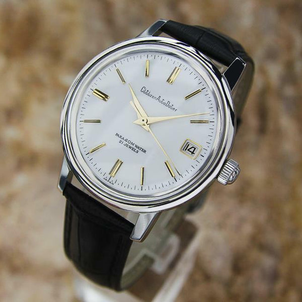 Citizen Autodater Men's Made in Japan 38mm Manual Vintage 1960s Watch