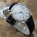 Seiko Sportsman 1960s Japanese Manual Mens Vintage Stainless Steel Watch