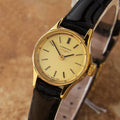 Longines 1980s Petite Gold-Plated Ladies Swiss Made Cocktail Dress Watch