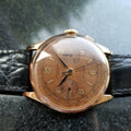 CHRONOGRAPHE SUISSE Men's 18K Solid Gold cal.156 Chronograph 37mm, c.1950s