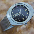 Vintage Rado Marco Polo Stainless Steel Automatic Swiss Watch Mens c1960s