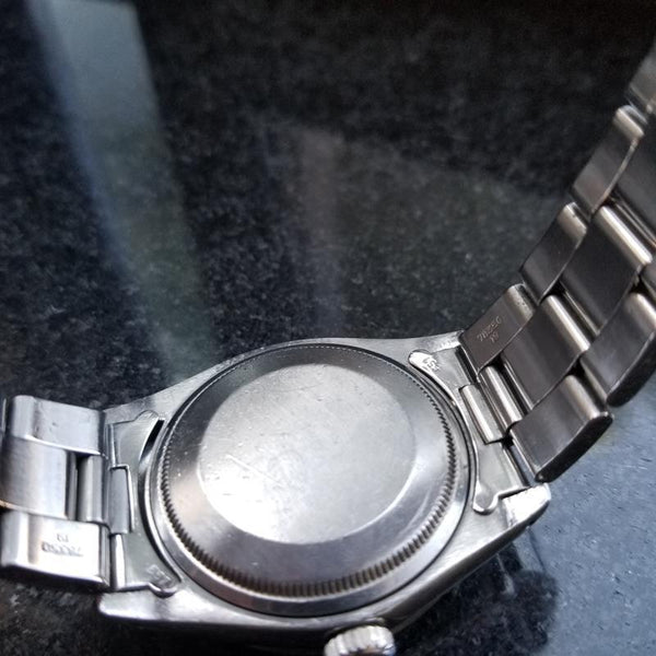 ROLEX Men's Stainless Steel Oyster Perpetual Date 1501 Automatic, c.1979