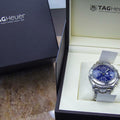 Tag Heuer Link Large Mens Chronograph Swiss Made Stainless St Watch c2010