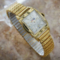 Benrus 1940s Swiss Made Gold Plated Unisex Ladies Manual Luxury Dress Watch