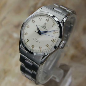 Rolex Tudor 1960s Rare Oysterprince 34 Automatic Butterfly 33mm Swiss Mens