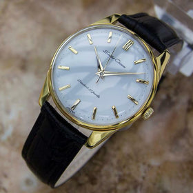 Seiko Crown Made in Japan 1960 Gold Plated Manual 36mm Men Dress Watch