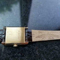 CARTIER Ladies Tank  18k Gold Electroplated Manual Wind, c.1970s Swiss