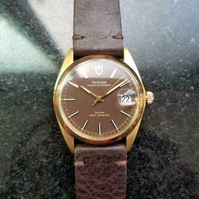 TUDOR Gold-Plated Prince Oysterdate Automatic ref.9050, c.1960s Swiss