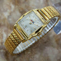 Benrus 1940s Swiss Made Gold Plated Unisex Ladies Manual Luxury Dress Watch