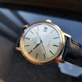 Omega 1970s Geneve Gold Plated Swiss 35mm Calibre 1012 Automatic Mens Watch