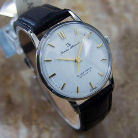 Seiko Marvel 1950s Manual Stainless Steel Mens Vintage Japanese Dress Watch