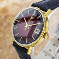 Men's Rare Enicar Manual Wind Gold Plated 1965 Retro Style Swiss Watch