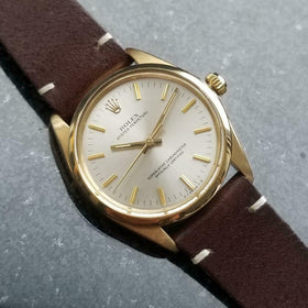 ROLEX Men's 14K Gold Rolex Oyster perpetual 1005 Automatic, c.1974 Swiss