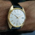 GIRARD PERREGAUX Men's 18K Solid Gold Gyromatic w/Date Dress Watch c.1960s