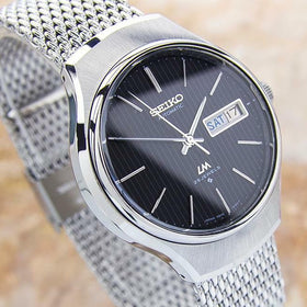 Seiko LM Lord Matic Rare Men's Japanese 1970 25 Jewels Stainless St Watch