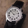 Orient Men's Glow in the Dark 1990 Rare Stainless Steel Quartz Dress Watch