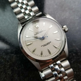 ROLEX Mens Oyster Perpetual Automatic ref.6564 c.1958 Vintage Bubbleback